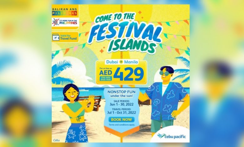 Cebu Pacific Festival Islands 2022