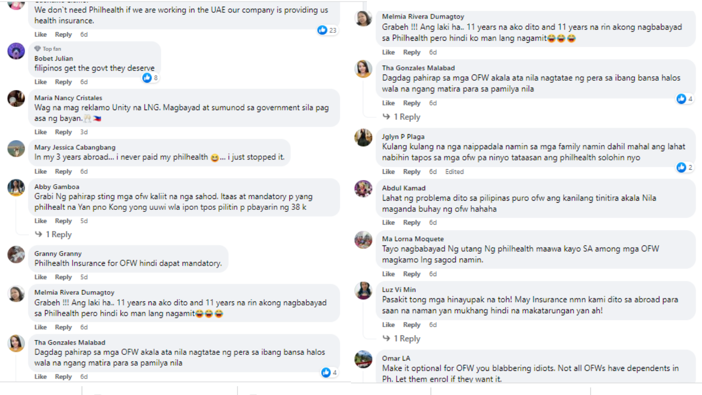 comments on philhealth