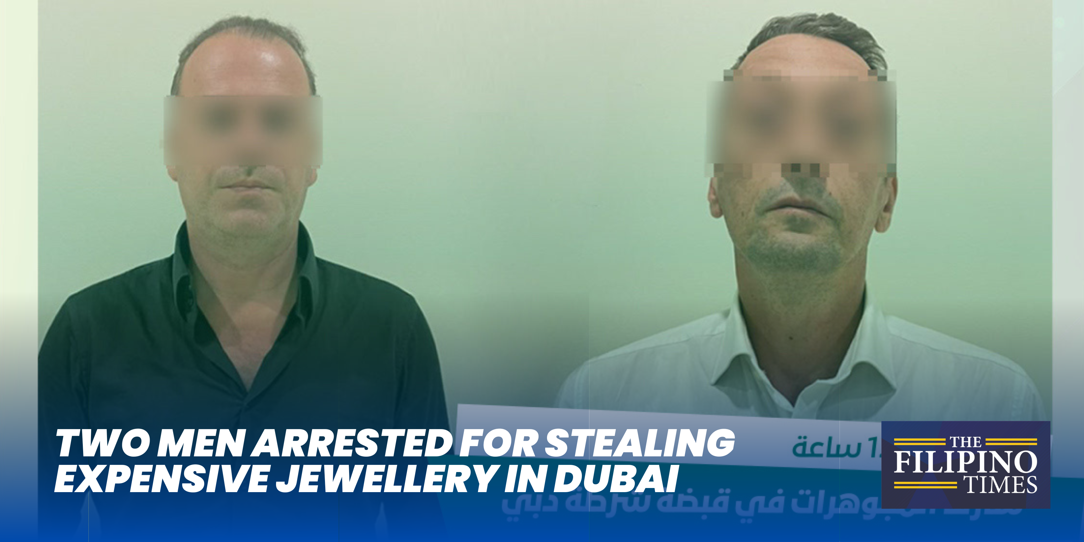 Two men arrested for stealing expensive jewellery in Dubai - The
