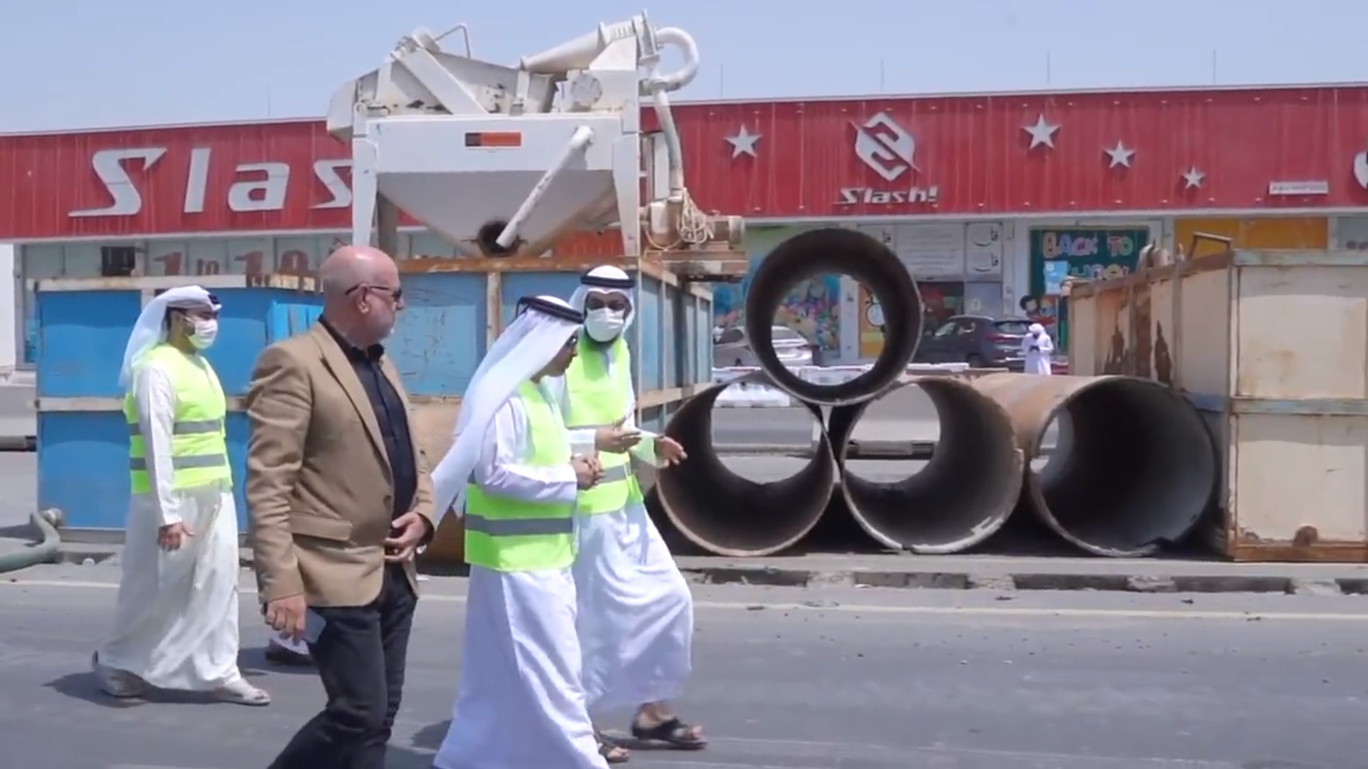 Ajman Al Ittihad road plans