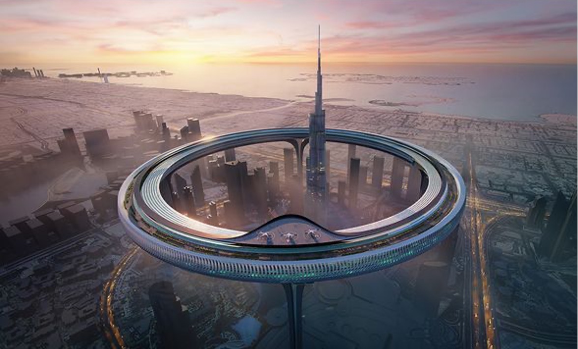 LOOK Architectural concept envisions Burj Khalifa with a stunning