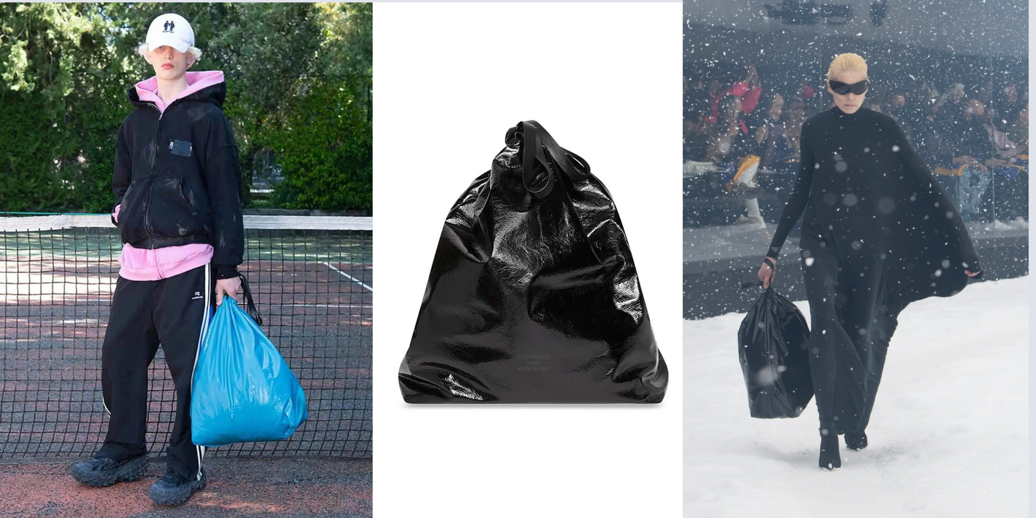 Instagram users are baffled by Balenciaga's $1,790 garbage bags: 'They  belong in the trash