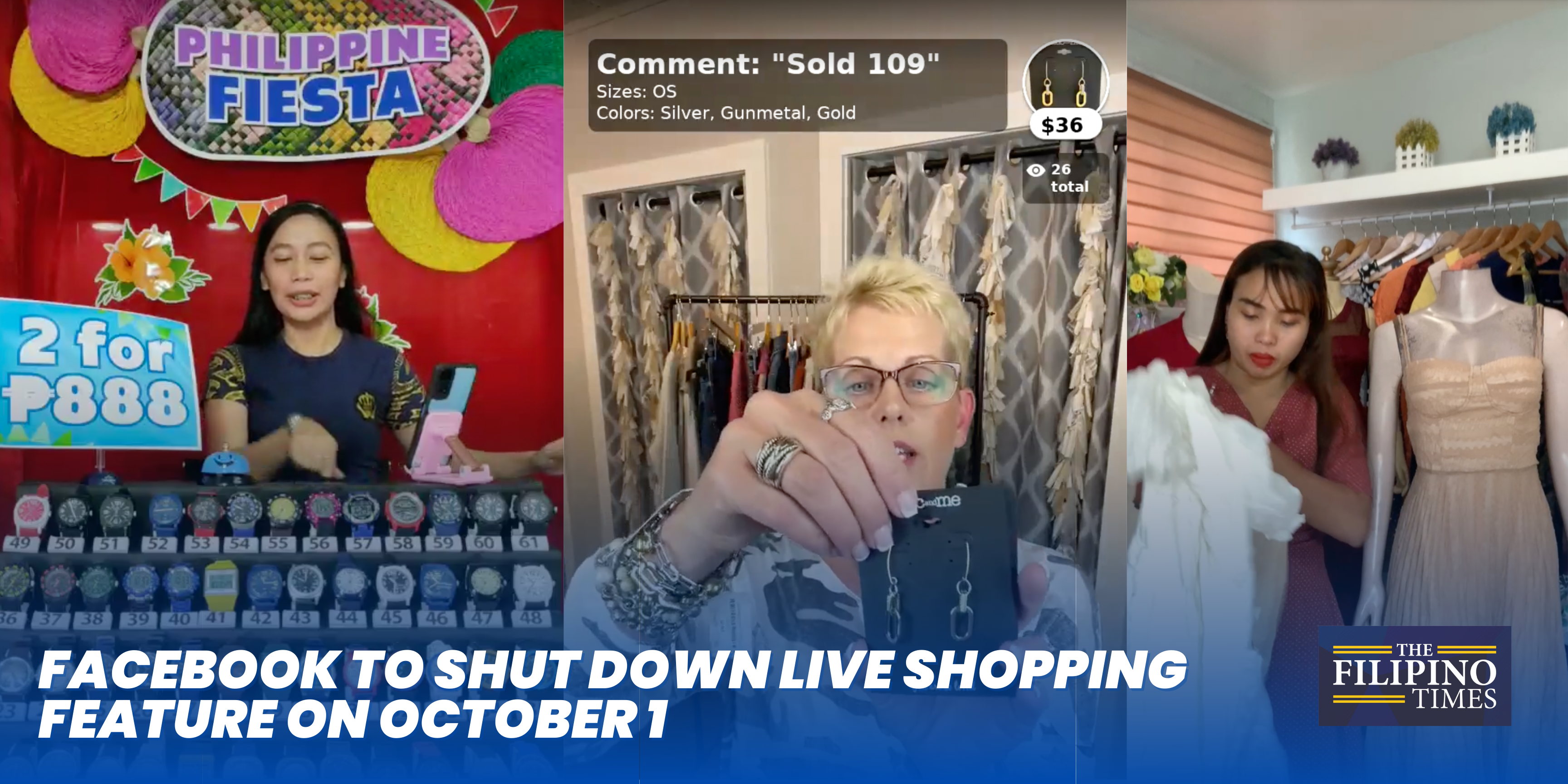 Facebook to shut down live shopping feature on October 1 - The