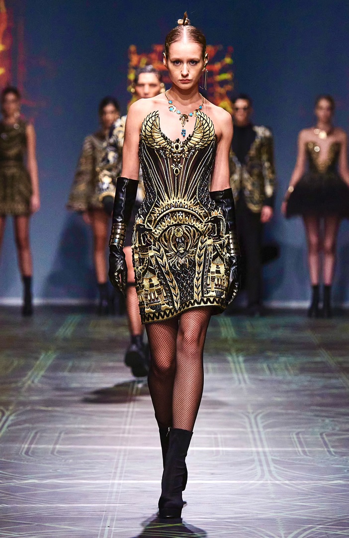 LOOK: Cinco's 'Impalpable Dream of Egypt' at Arab Fashion Week in Dubai ...