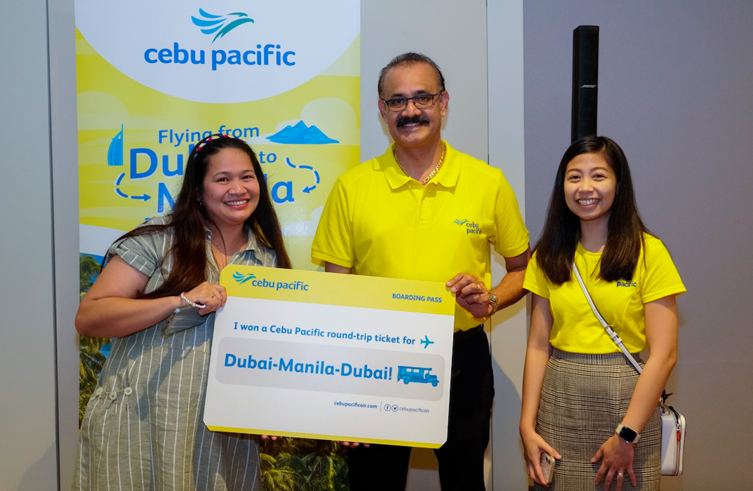 Cebu Pacific celebrates 9 years in Dubai by giving away free roundtrip ...