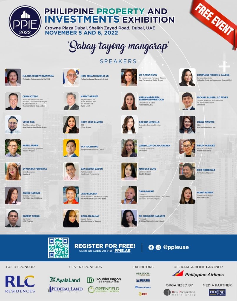 Top executives from Philippines’ property giants to fly to Dubai this