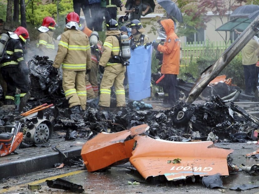 5 dead on South Korea helicopter crash The Filipino Times