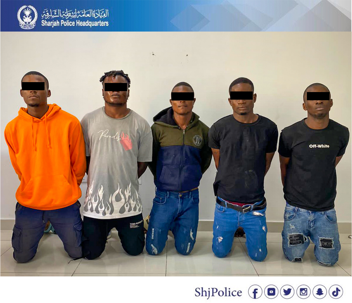 Sharjah Police Nabs Gang Of Thieves - The Filipino Times