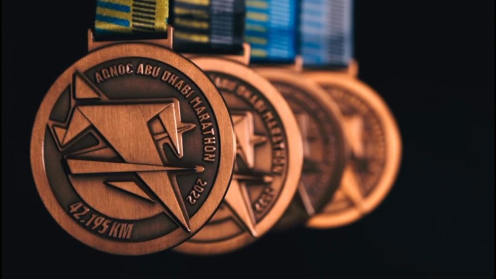 ADNOC Abu Dhabi Marathon Medals