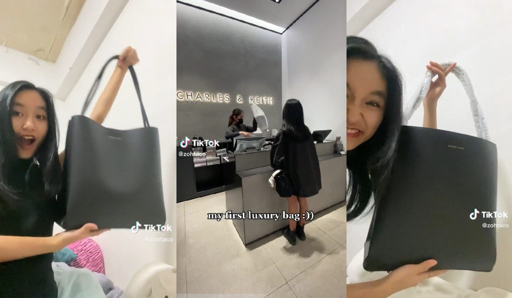 Charles & Keith Viral Girl Zoe Gets Free Bags For Her Inspiring