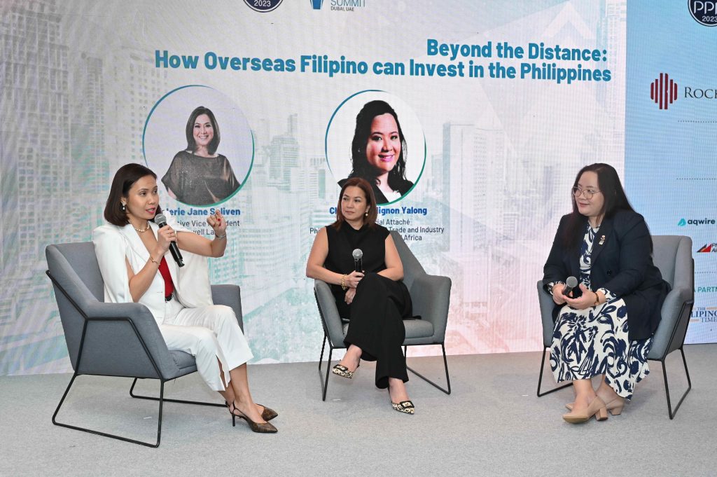 Rockwell Land Executive Vice President, PTIC Commercial Attaché feature ways on how OFWs can