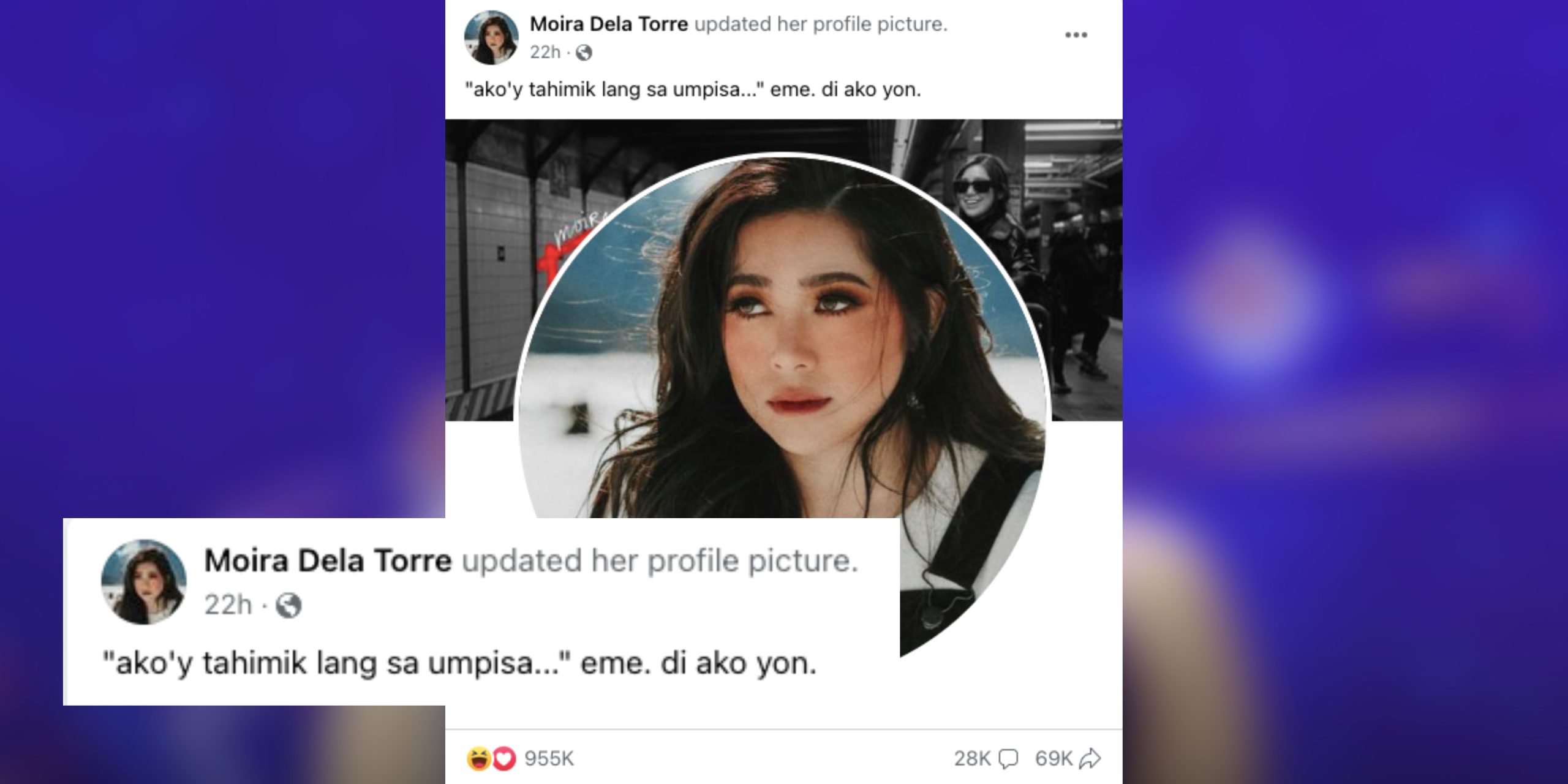 Moira Dela Torre clarifies speculations on being the 'Mystery Woman' in ...