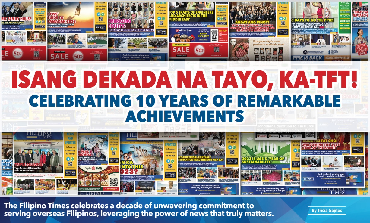 Isang dekada na tayo, ka-TFT! Celebrating 10 years of remarkable ...