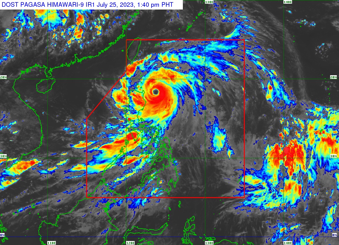 Signal No. 5 Raised Over Babuyan Islands Due To Super Typhoon Egay ...