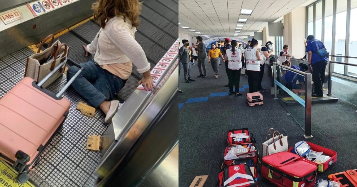 Woman Loses Leg After She Was Trapped In Thai Airport Walkway The Filipino Times