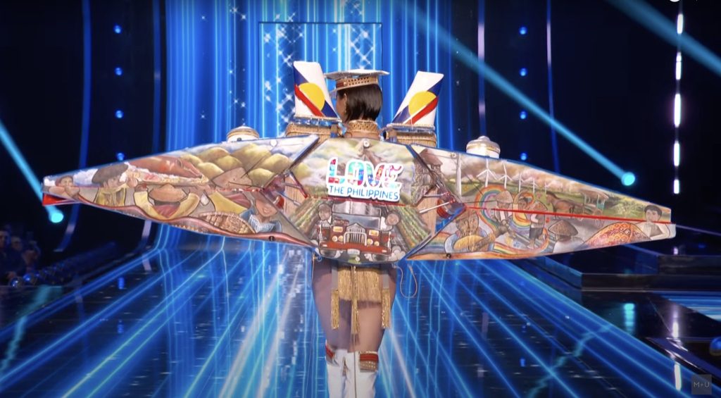 Michelle Dee soars high in 'Love the Philippines' national costume ...