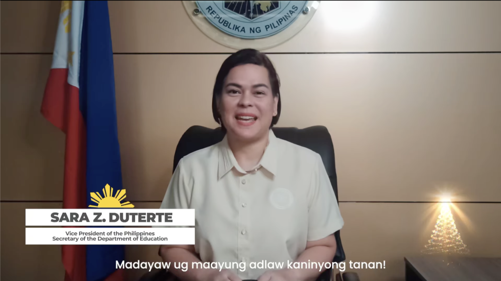 Duterte Christmas Message 2024 Youtube - Ashla Camella