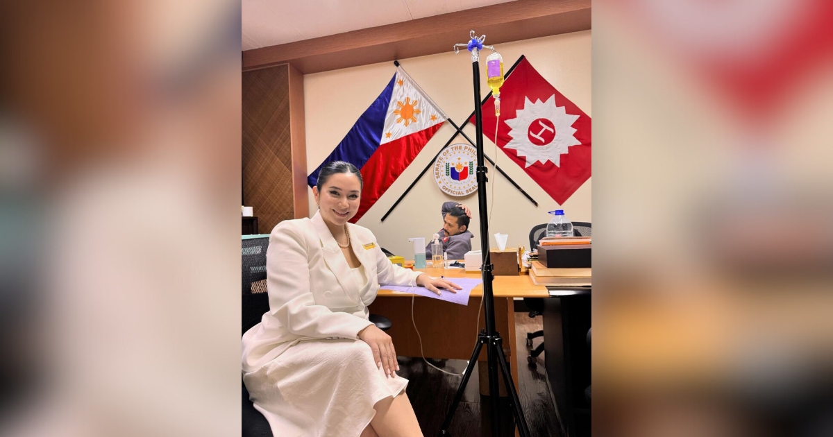 Mariel Padilla Draws Flak For Gluta Drip Session At The Senate The Filipino Times