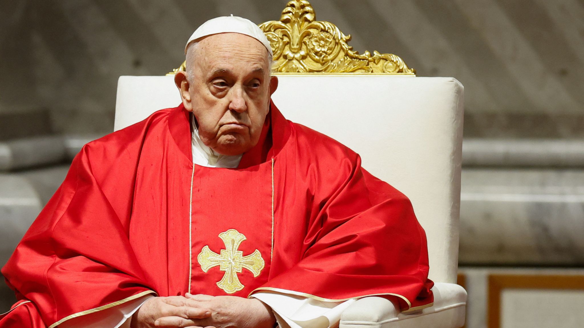 Pope Francis pulls out from Good Friday procession due to health