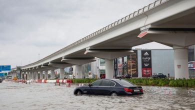 Flooded in Dubai istock