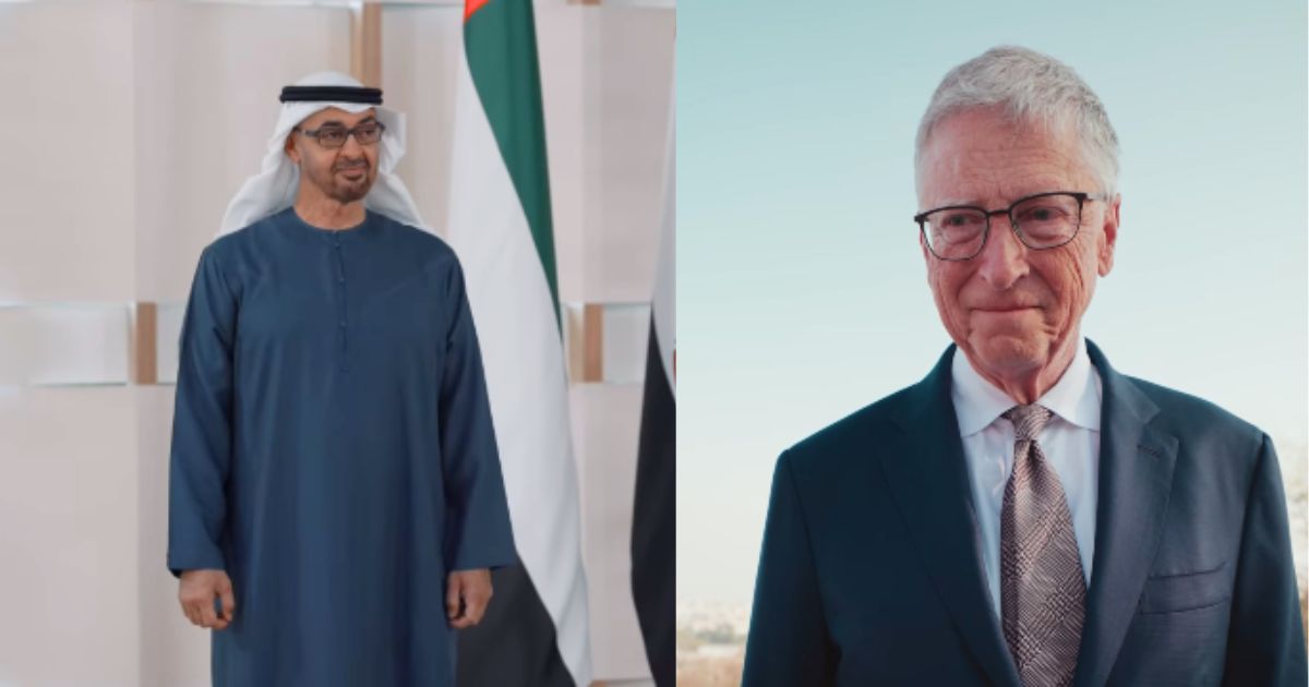 Uae President, Bill Gates Collaborate To Enhance Humanitarian Efforts 