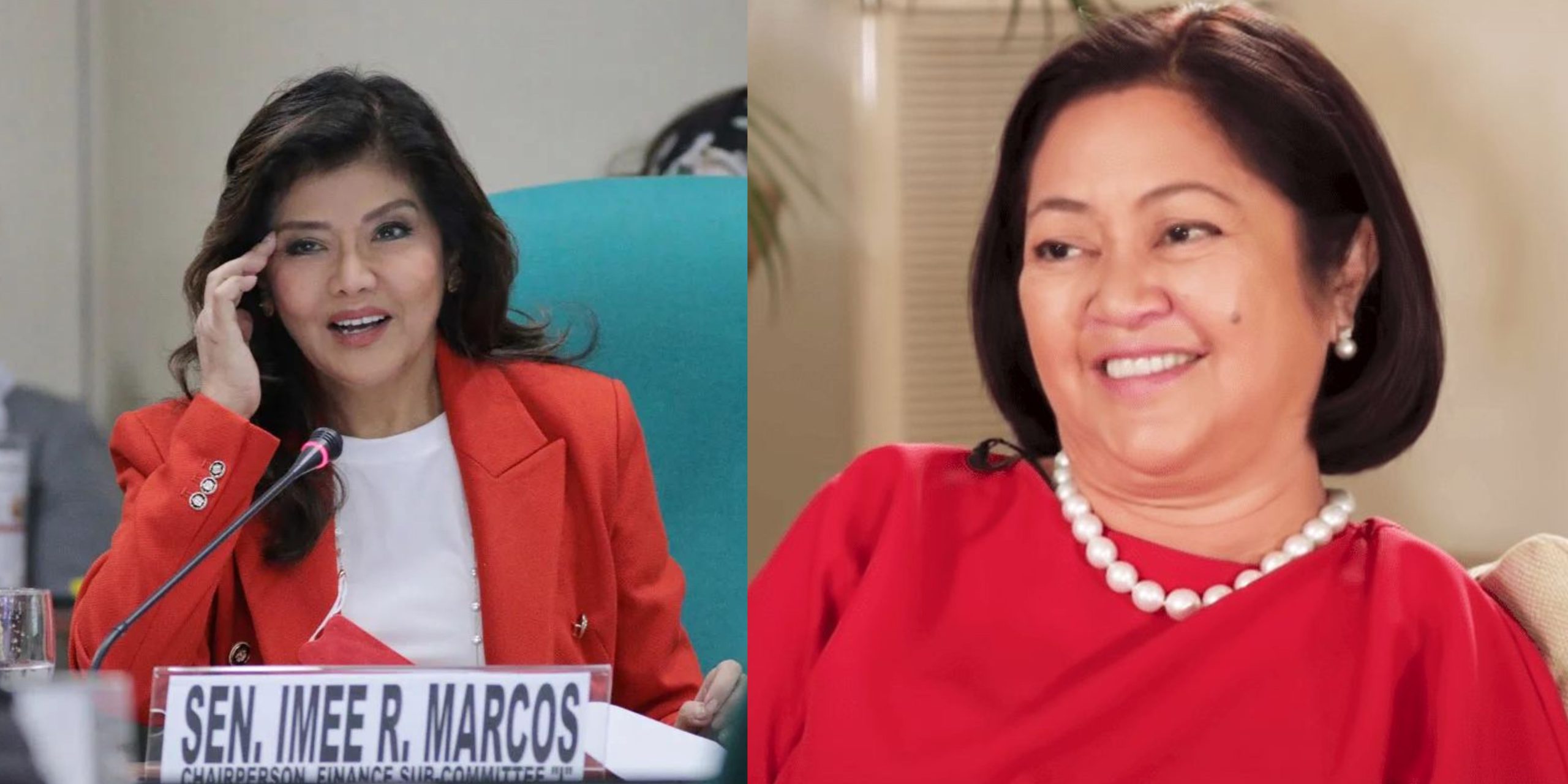 First Lady Liza Araneta-Marcos talks about relationship with Imee ...