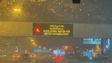 TFT News RAIN DUBAI STORM