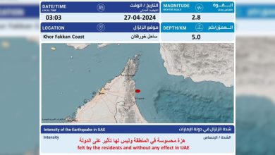 TFT News UAE Earthquake