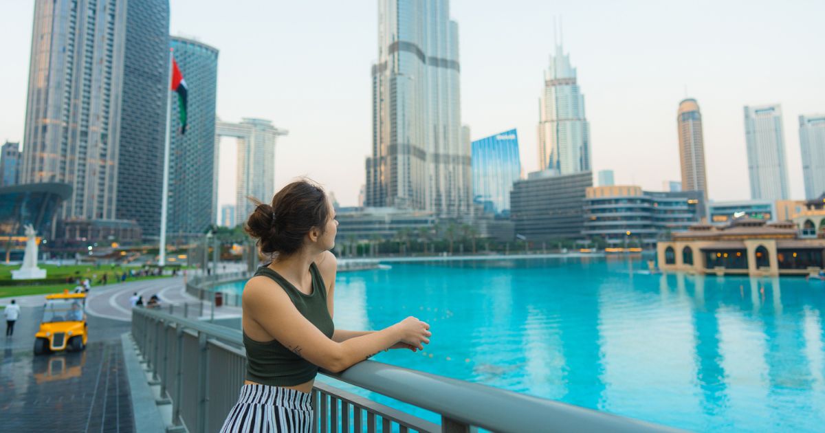 Woman in Dubai