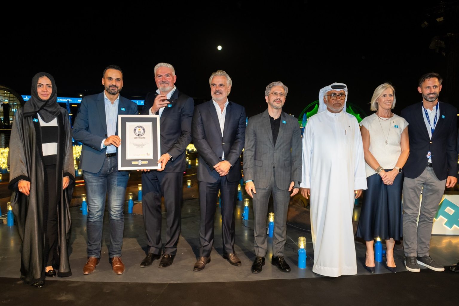 UAE secures new Guinness Record with Al-Futtaim's largest solar light ...