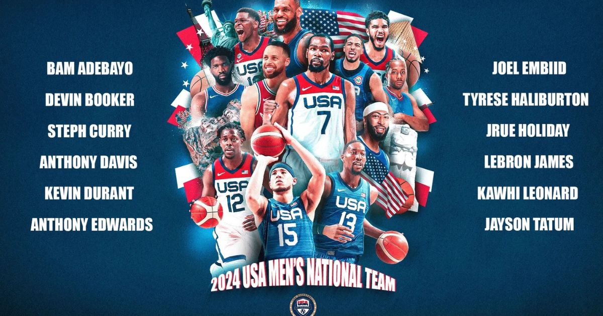 The USA basketball team is in Abu Dhabi