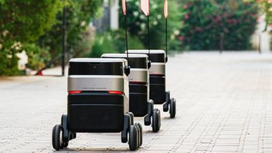 robots delivering food