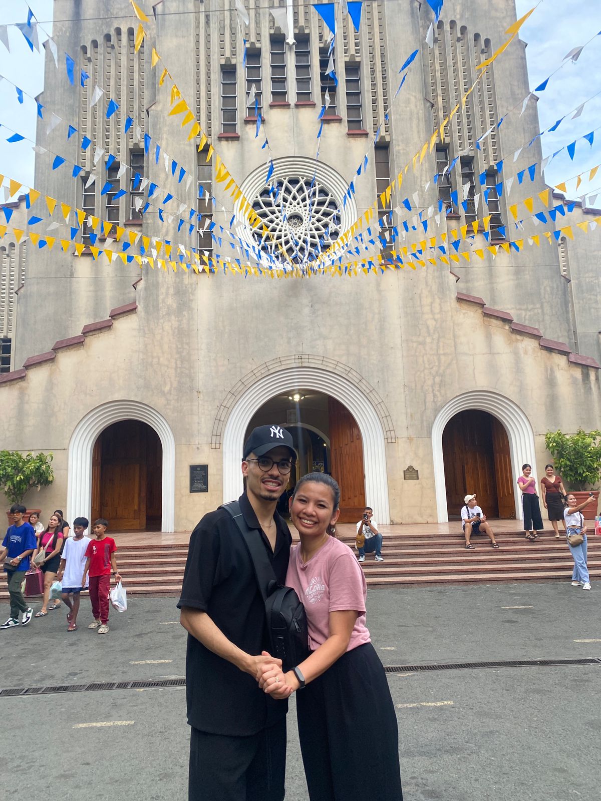 Djaber Nacer and his wife Arnz 2