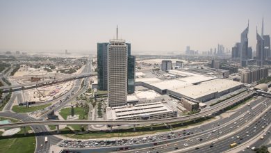 Dubai world trade center istock