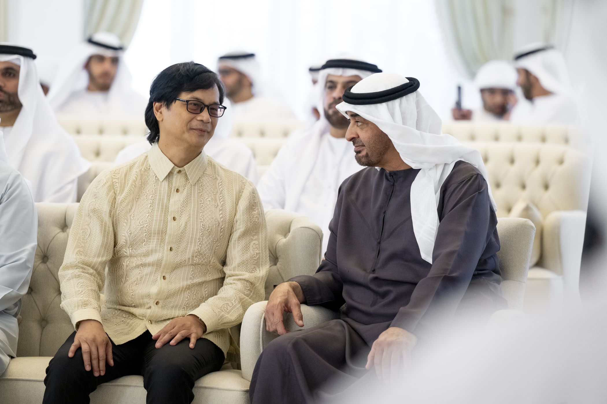 UAE President and Abalos 2