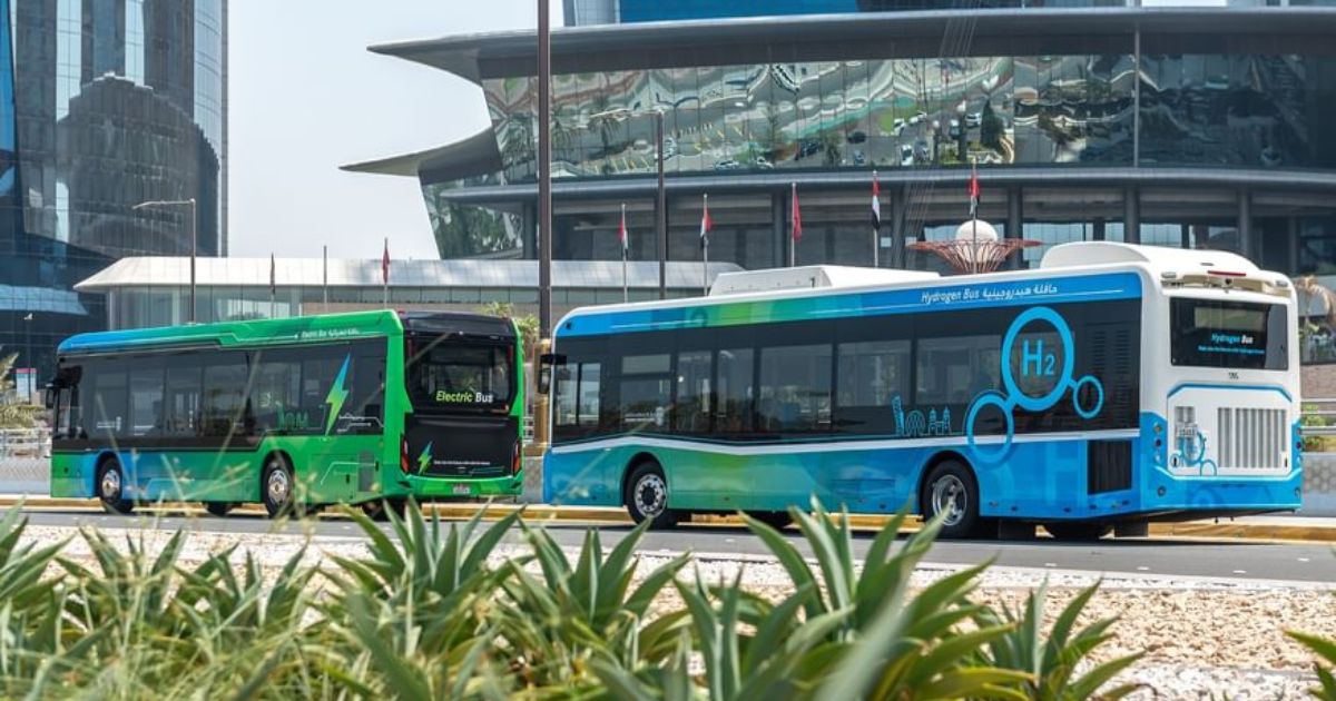 Abu Dhabi's Green Bus Program Pioneering Sustainable Transportation with Hydrogen Power