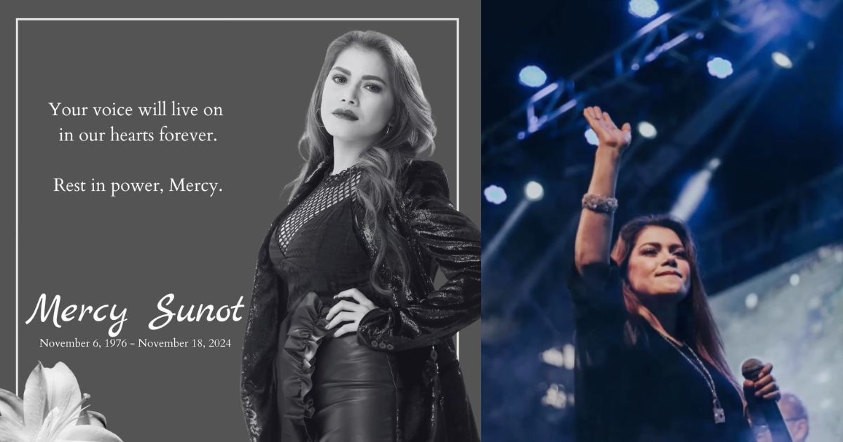 AEGIS vocalist Mercy Sunot passes away after brave cancer battle - The  Filipino Times