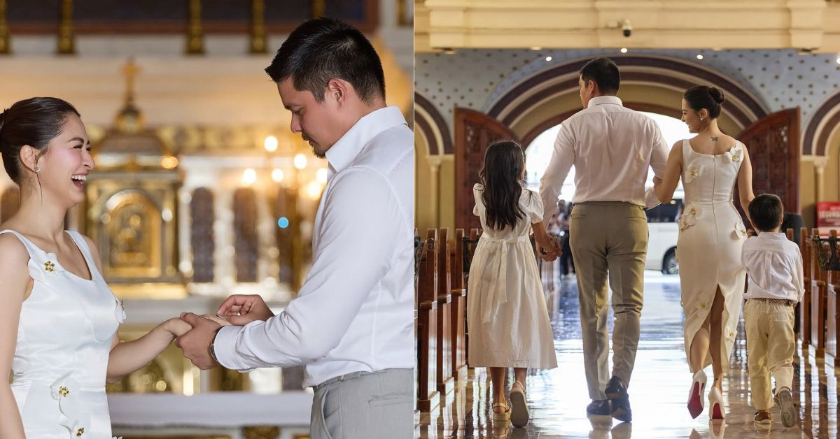 Dingdong Dantes, Marian Rivera renew vows on 10th wedding anniversary - The Filipino Times