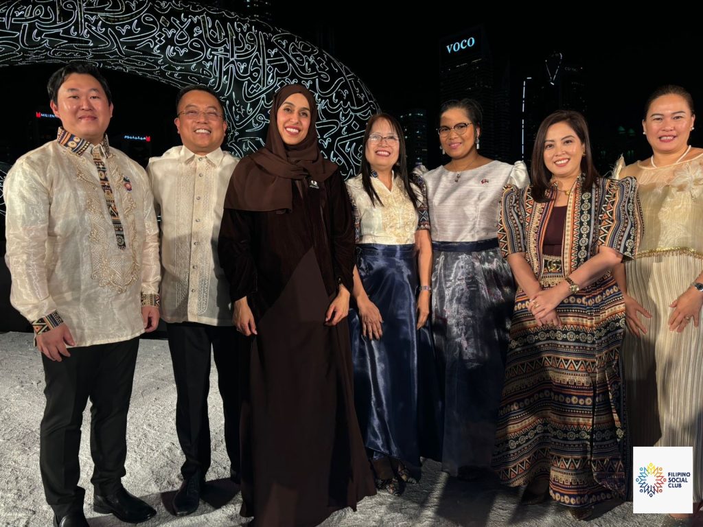FilSoc Officers with ConGen Angeles and CDA Director General Hessa Bint Essa Buhumaid