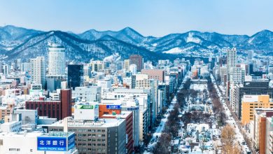 Odori park in Sapporo Japan istock