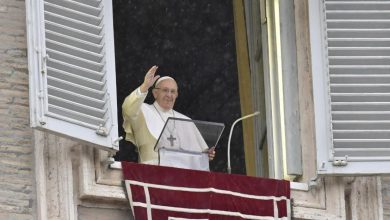 Pope Francis angelus in 2018