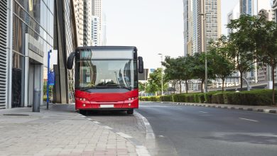 bus in dubai