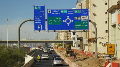 Roadwork in Saudi Arabia istock