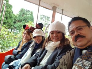 With my family in Korea 1