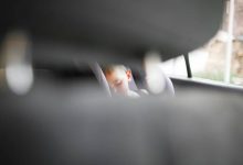 Children kid in car